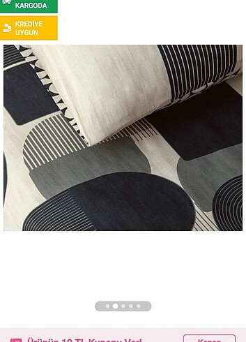 English Home Dijital baskili soft cotton King size nevresim seti 240x220