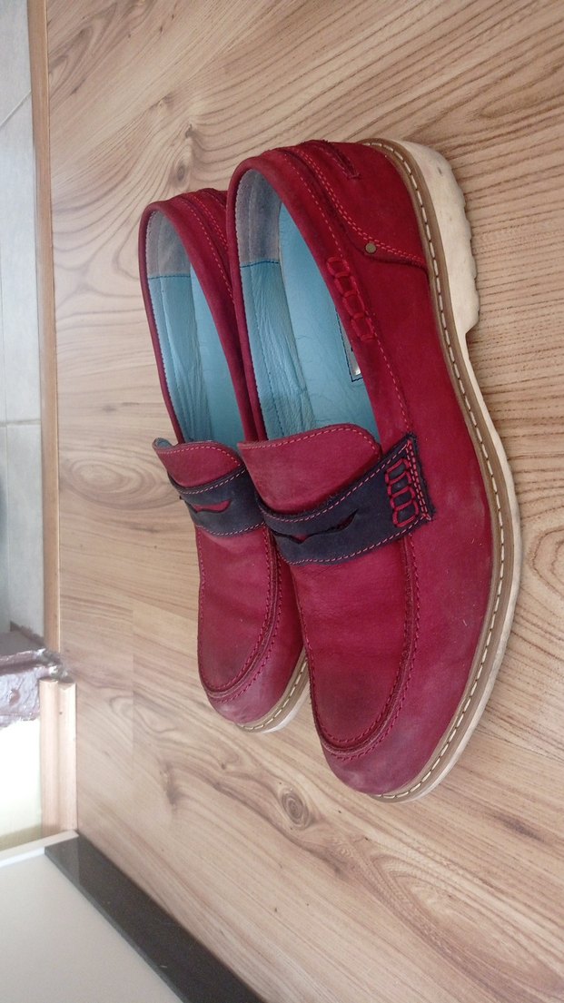 Bordo Tokalı Erkek Klasik Ayakkabı - Görsel 3