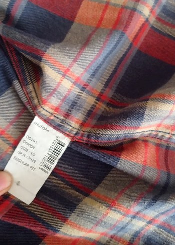 Erkek Çocuk Ekose Desenli Uzun Kollu Gömlek - Görsel 2