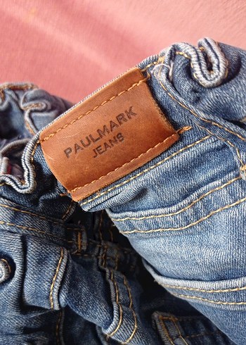 Erkek Çocuk 4 5 yaş Gri Kamuflajlı dar Kesim Kot Pantolon - Görsel 7