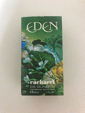 Cacharel eden yeni kutuu parfum
