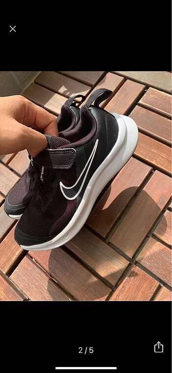 32 Beden siyah Renk Nike spor ayakkabı