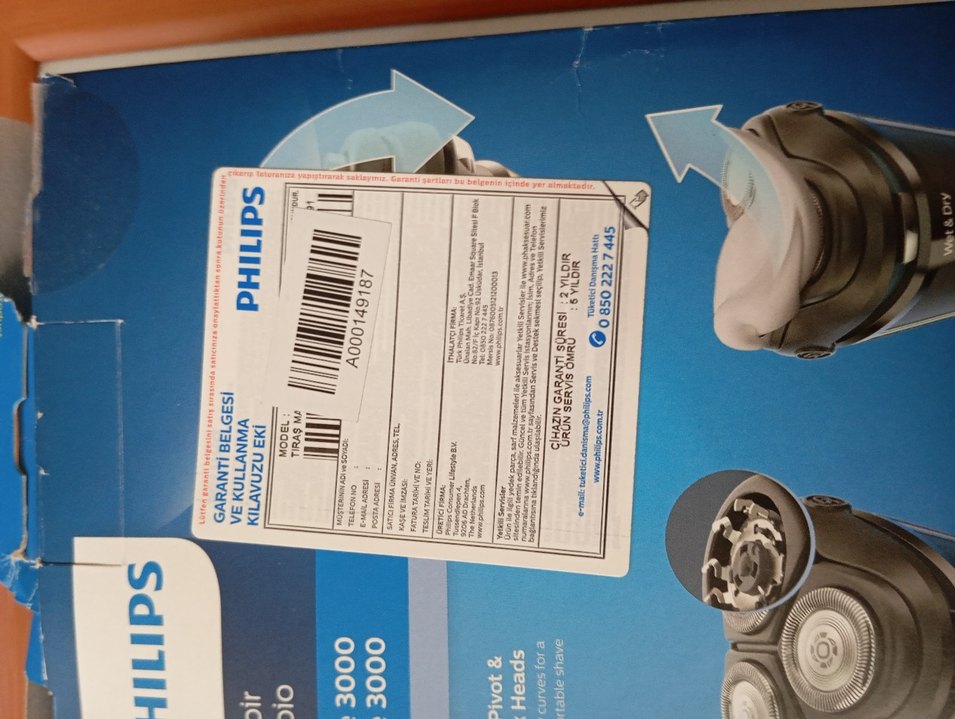 Philips 3000 Serisi Gri Tıraş Makinesi - Görsel 2