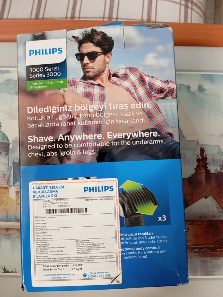 Philips Series 3000 Erkek Vücut Bakım Seti - Görsel 2