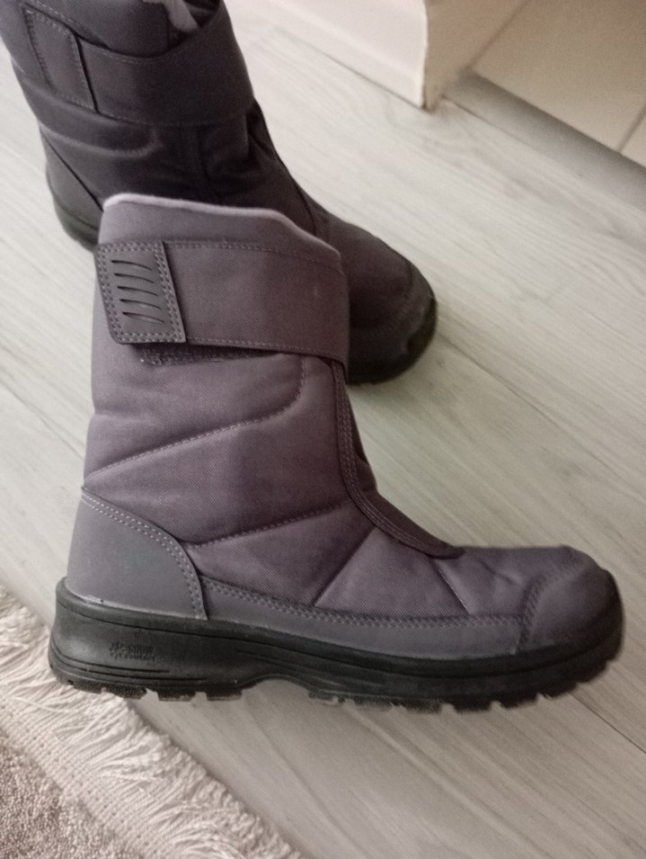 Decathlon Kız Çocuk Gri ve Lila Street Wear Bot - Görsel 4