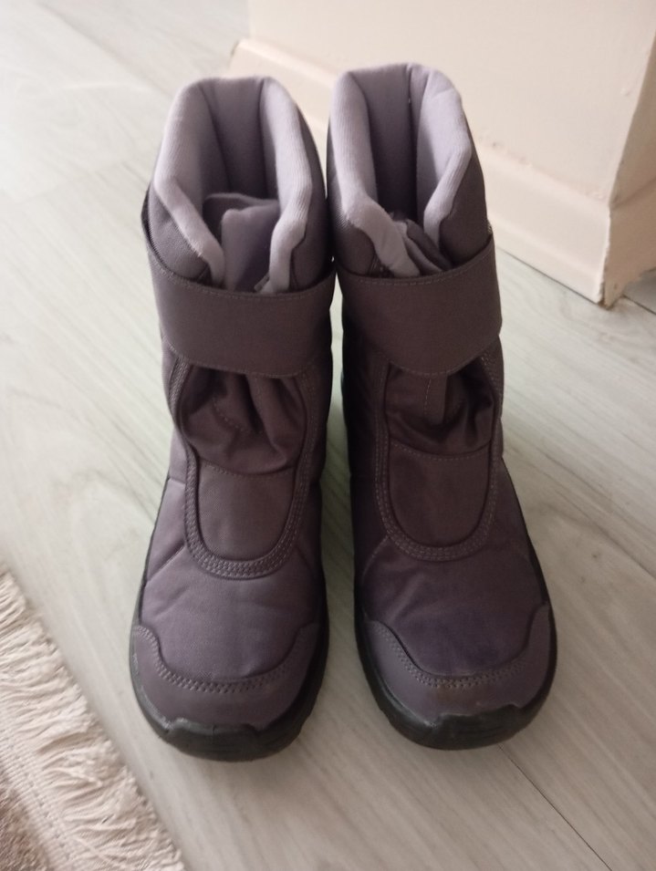 Decathlon Kız Çocuk Gri ve Lila Street Wear Bot - Görsel 2