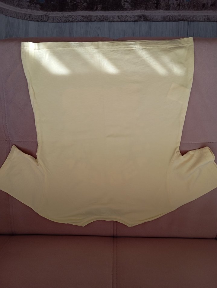 Sarı Kız Çocuk Baskılı Tişört - Görsel 5