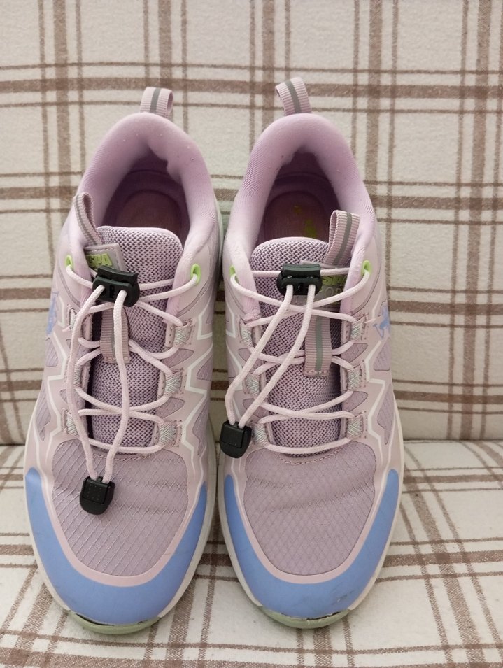 Bağcıklı Mor Pastel kız çoçuk 
Spor Ayakkabı - Görsel 3