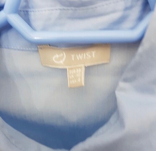 m Beden mavi Renk Twist gömlek