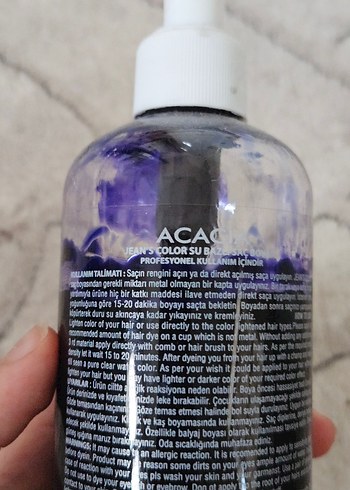 Jean's Color Mavi Direkt Krem Saç Boyası 250 ml - Görsel 2