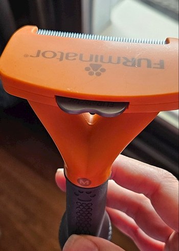 Turuncu FuRminator Kedi Tüy Tarağı - Görsel 5