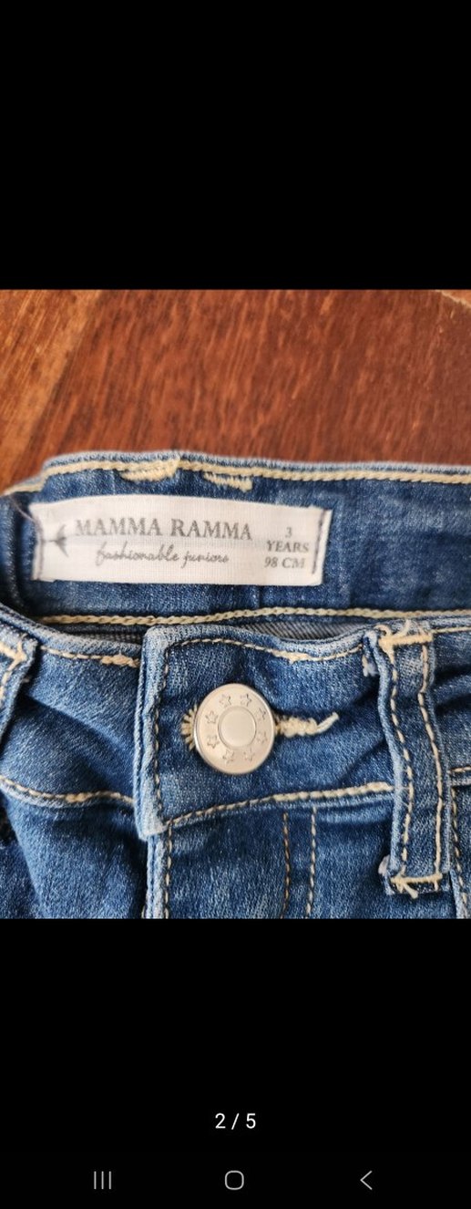 Düğmeli Mini Denim Şort - Görsel 2
