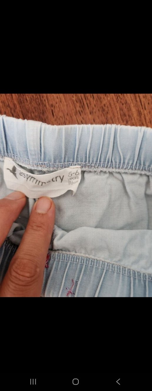 Bohem Tarzlı Kız Şortu Pamuklu Rahat Kesim - Görsel 4