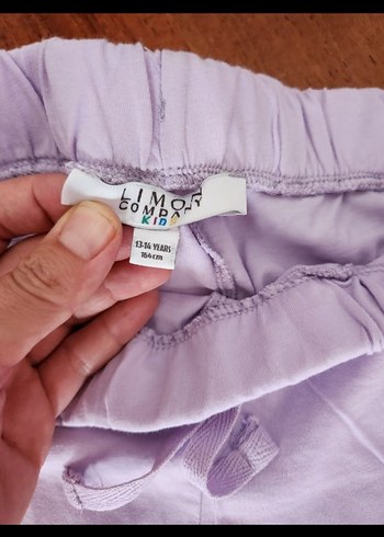 Kız Çocuk Pembe Pamuklu 2adet Street Şort - Görsel 6