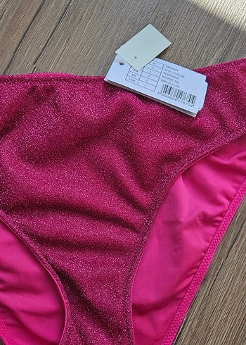 Simli Pembe Bikini - Görsel 4