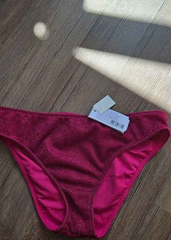 Simli Pembe Bikini - Görsel 3