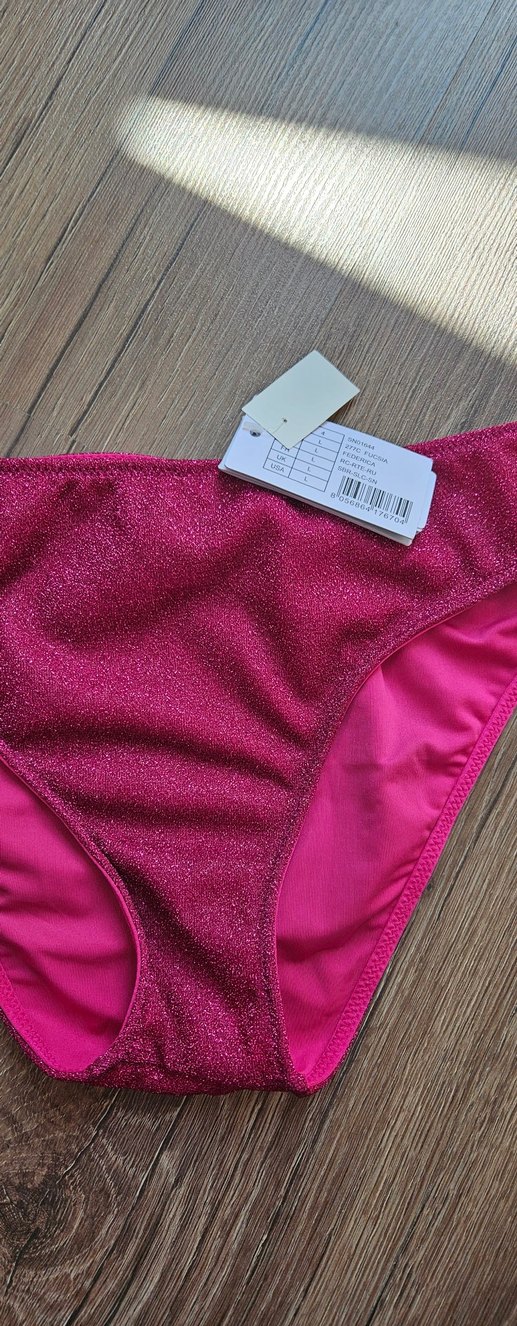 Simli Pembe Bikini - Görsel 4