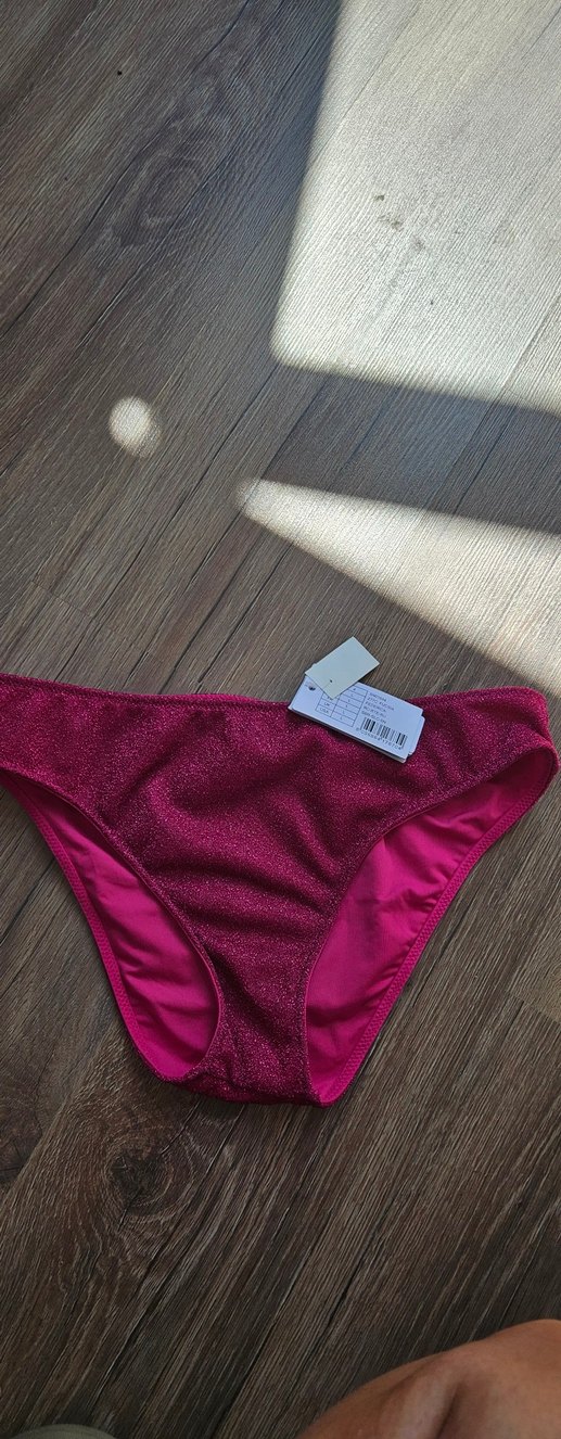 Simli Pembe Bikini - Görsel 3