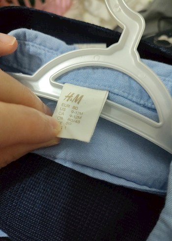 9-12 Ay Beden Erkek Çocuk Koyu Mavi Denim Yelek