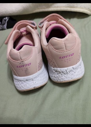 Kız Çocuk Pudra Pembe Velcro Spor Ayakkabı - Görsel 3