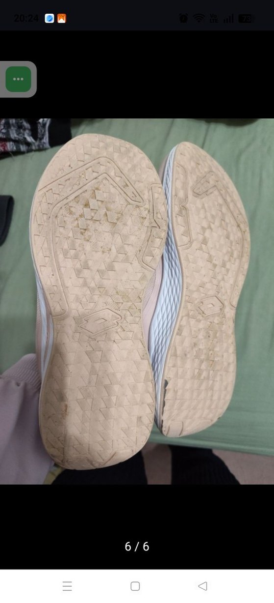 Kız Çocuk Pudra Pembe Velcro Spor Ayakkabı - Görsel 5