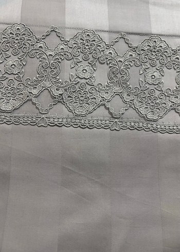 Gri Nakışlı Nevresim Takımı - Görsel 3