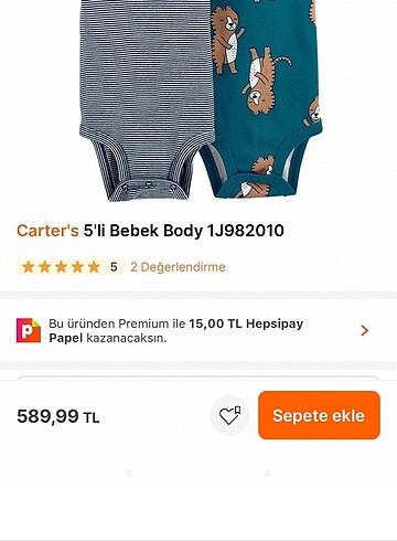 Carter's 5li Body