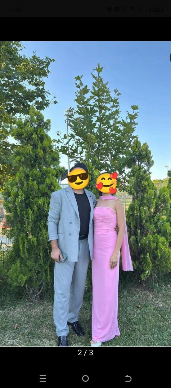 gri owersize takım elbise - Görsel 2