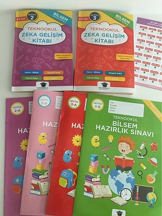 1.sınıf Bilsem hazırlık seti