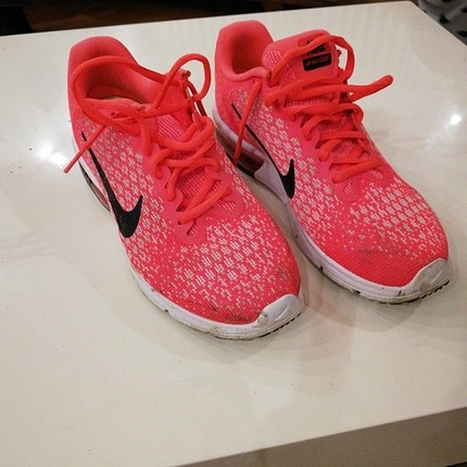 Nike pembe airmax spor ayakkabı 