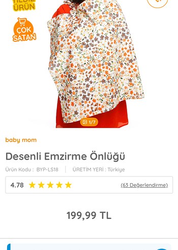 Emzirme Örtüsü - Görsel 6