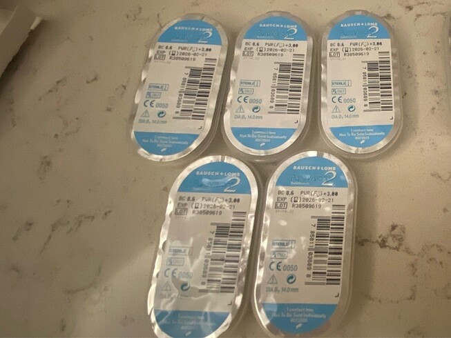 Bausch Lomb Lens/+3.00 Yumuşak Kontakt Lens - Görsel 4