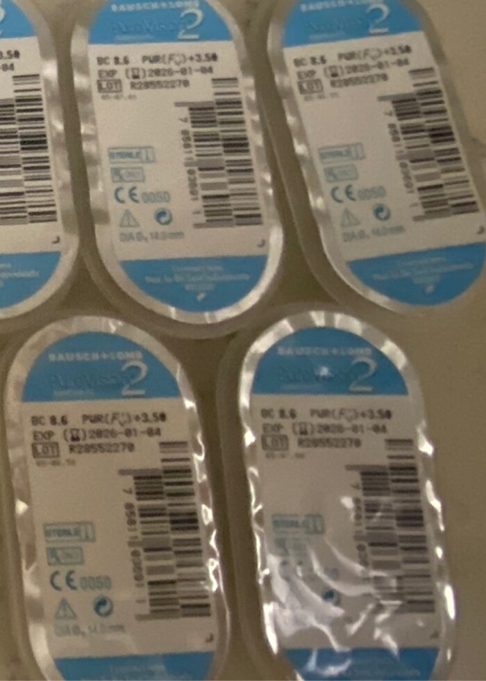 Bausch Lomb Lens/+3.50 Yumuşak Kontakt Lens - Görsel 3