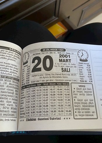 Takvim Yaprağı 2001 Yılı
İlanı satın almayınız - Görsel 3