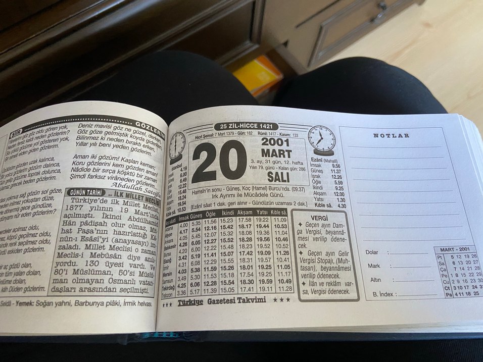 Takvim Yaprağı 2001 Yılı
İlanı satın almayınız - Görsel 3