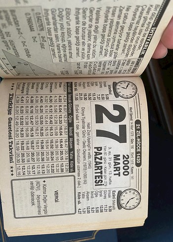 Takvim Yaprağı 2000 Yılı
İlanı satın almayınız - Görsel 3