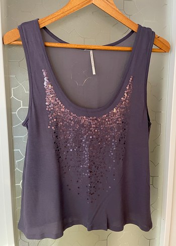 Zara Zara Payetli şık abiye bluz