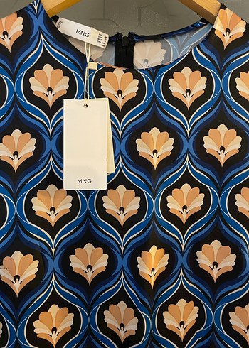 MANGO SATEN ELBİSE - Midi Tunik - Görsel 8