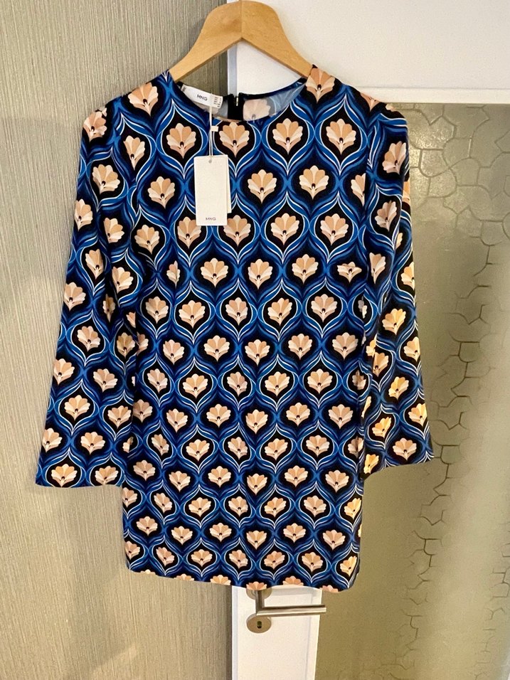 MANGO SATEN ELBİSE - Midi Tunik - Görsel 3