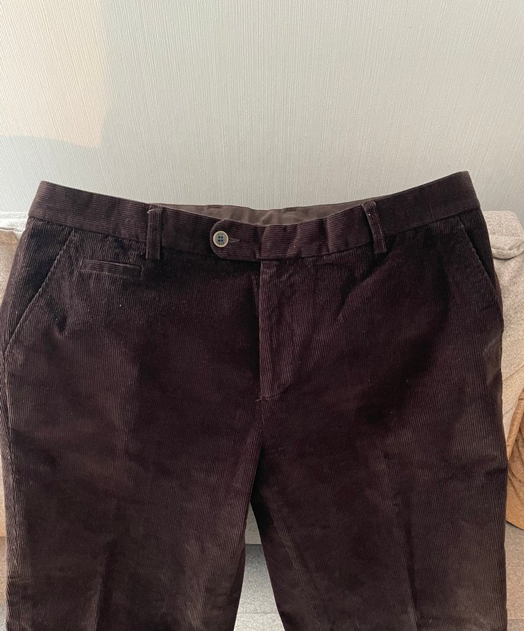 Kadife Kahverengi Erkek Pantolonu - Görsel 5