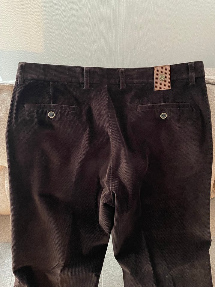 Kadife Kahverengi Erkek Pantolonu - Görsel 4