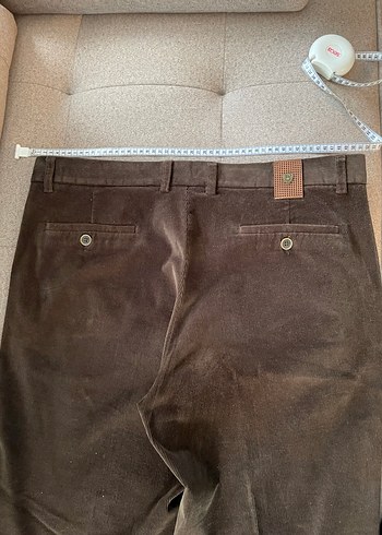 Kahverengi Kadife Erkek Pantolon - Görsel 10