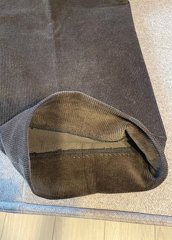 Kahverengi Kadife Erkek Pantolon - Görsel 11