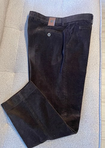 Kahverengi Kadife Erkek Pantolon - Görsel 3
