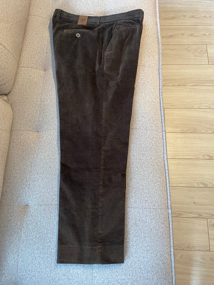 Kahverengi Kadife Erkek Pantolon - Görsel 2