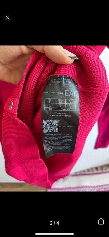 Guess Guess pembe kazak