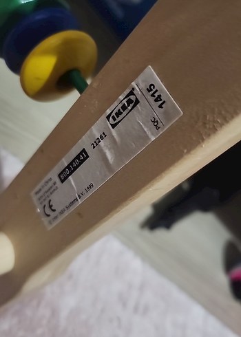Beden Renkli Ahşap Eğitici Oyuncak