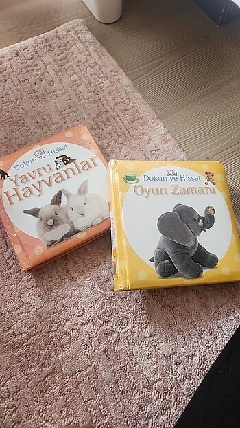 2 adet bebek kitap