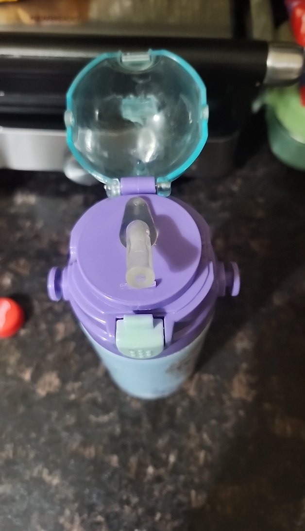 Mor Çocuk Termos Matara - Görsel 2