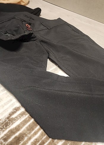 Kemer Detaylı Kadın Kumaş Pantolon - Görsel 8